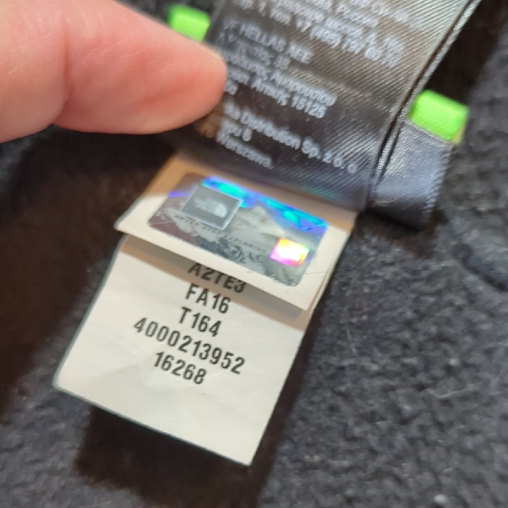 The North Face Denali Hooded Black Fleece Jacket Women's  Size XL - Picture 13 of 16